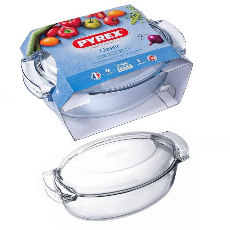 Szkło żaroodporne Pyrex 5,8L z pokrywą